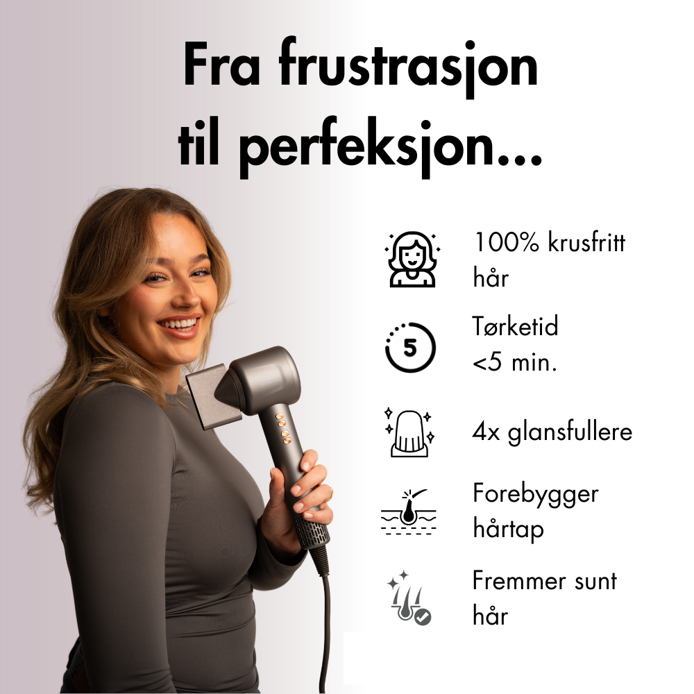 RAVEG Hyperpower ® Angor grey - Hårføner