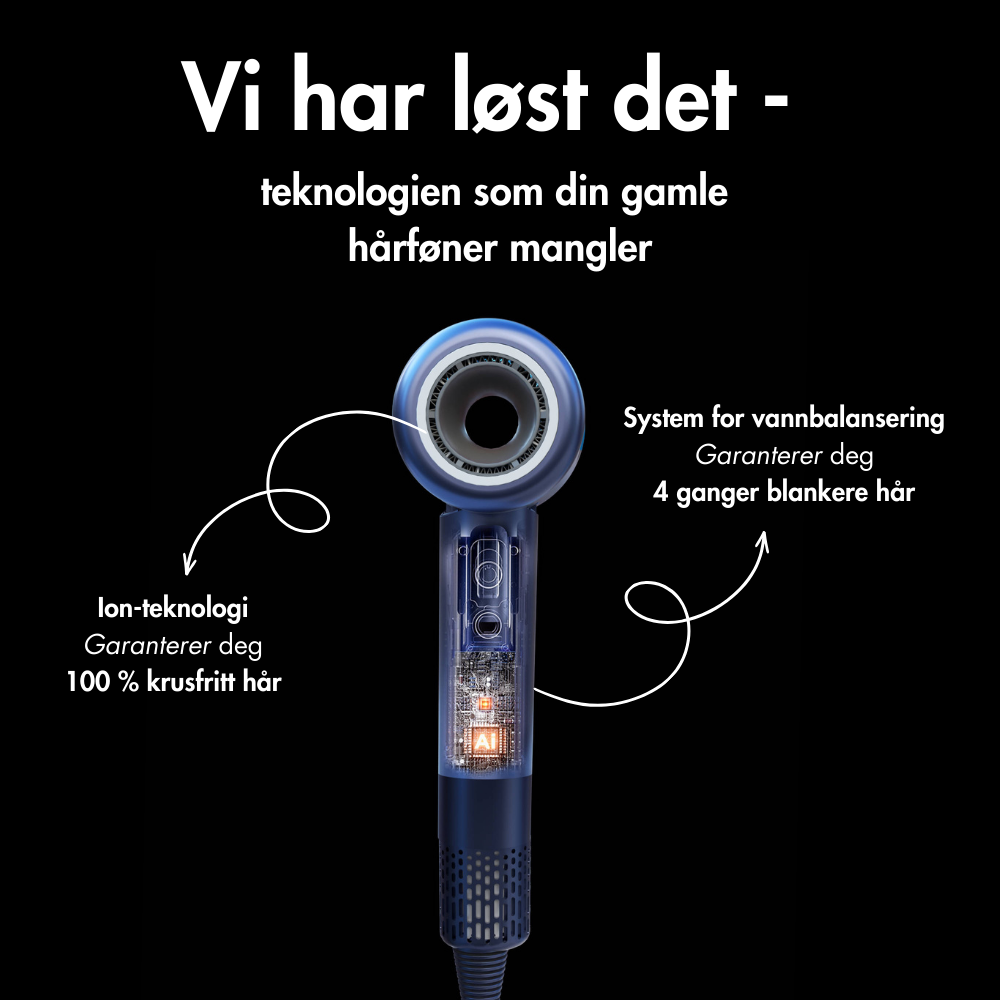 RAVEG Hyperpower ® White - Hårføner