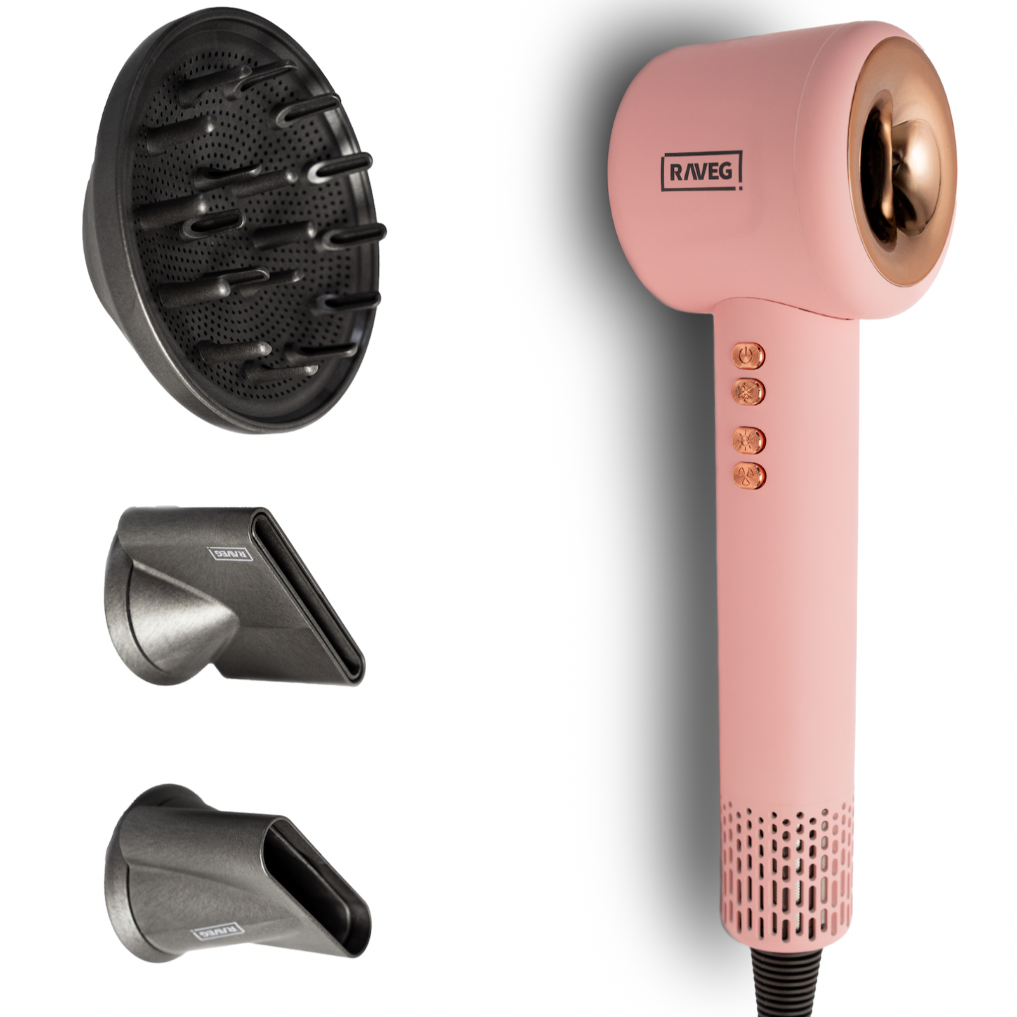 RAVEG Hyperpower ® Pink - Hårføner